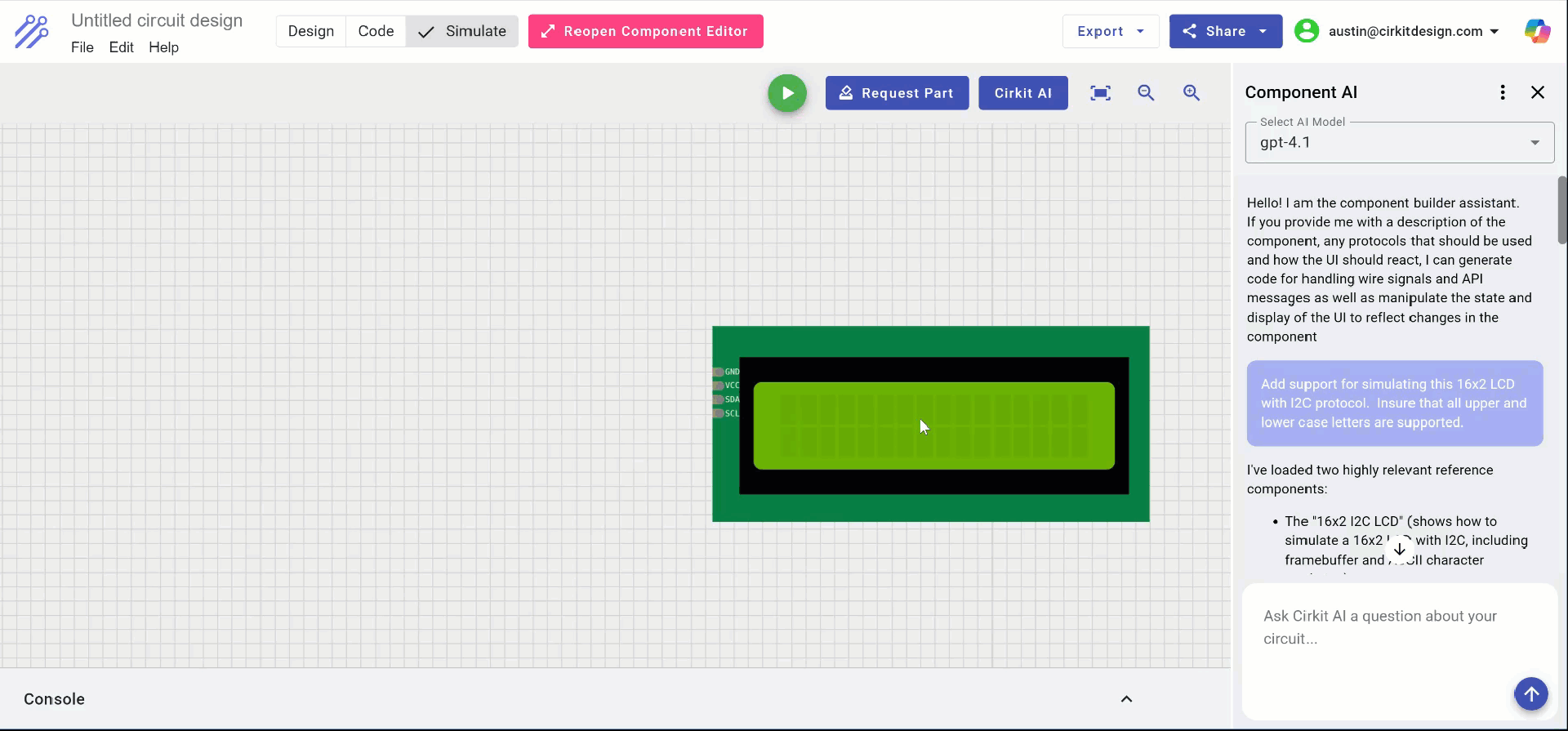 Demonstration adding simulation logic Adding Simulation Logic