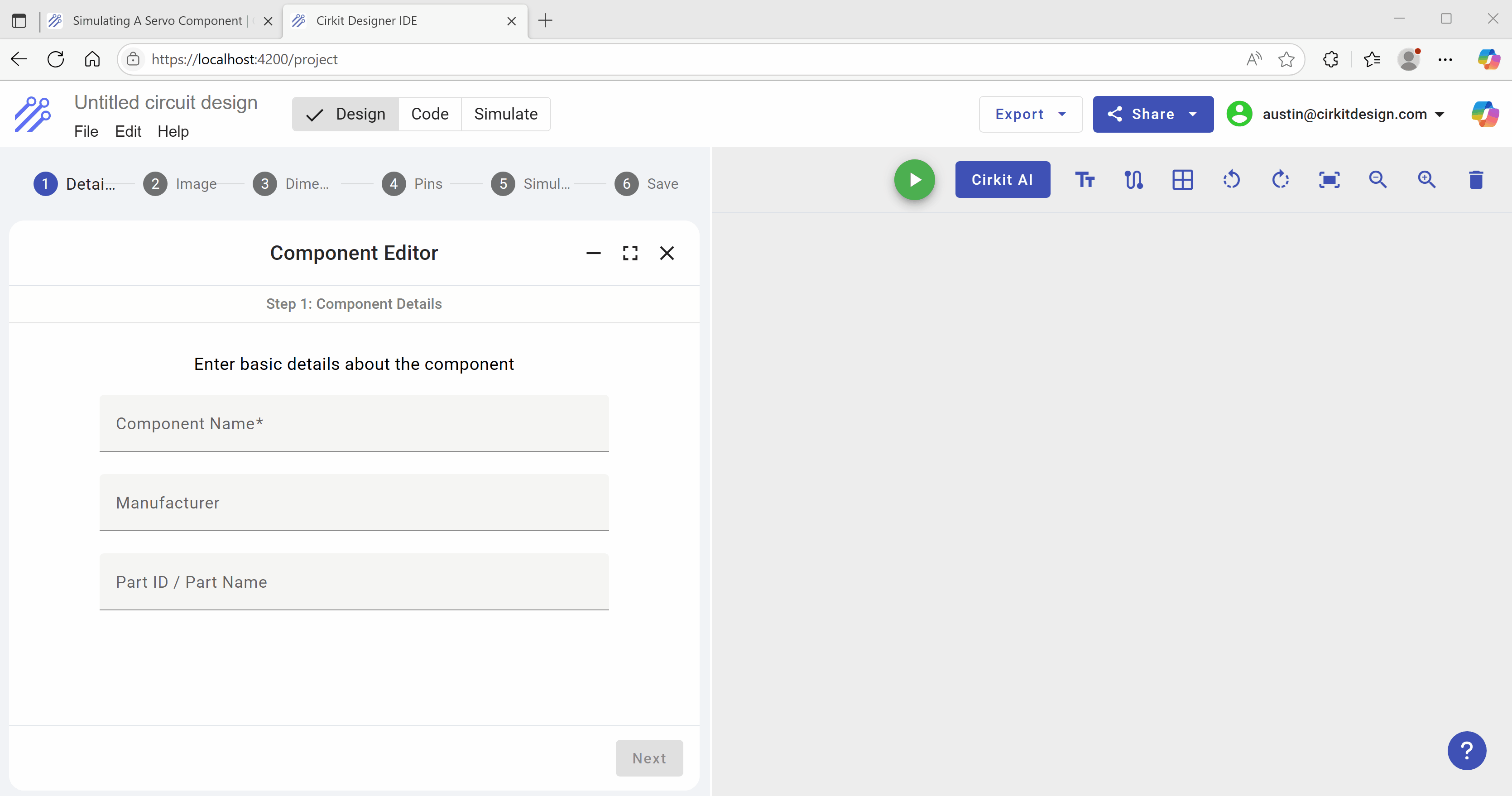 Loading and Resizing a component image Load and Resize