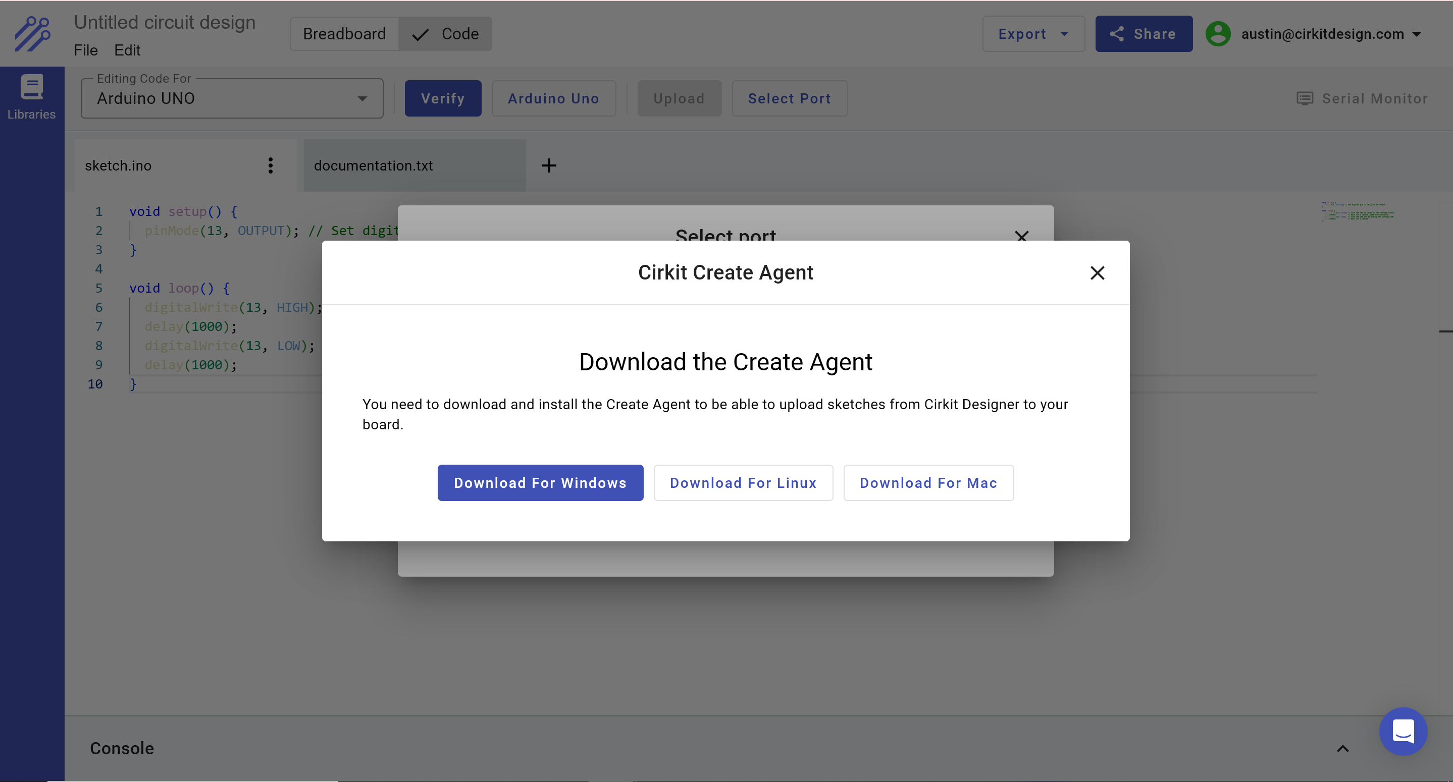 Installing Cirkit Create Agent - Step 2 Installing Cirkit Create Agent - Step 2